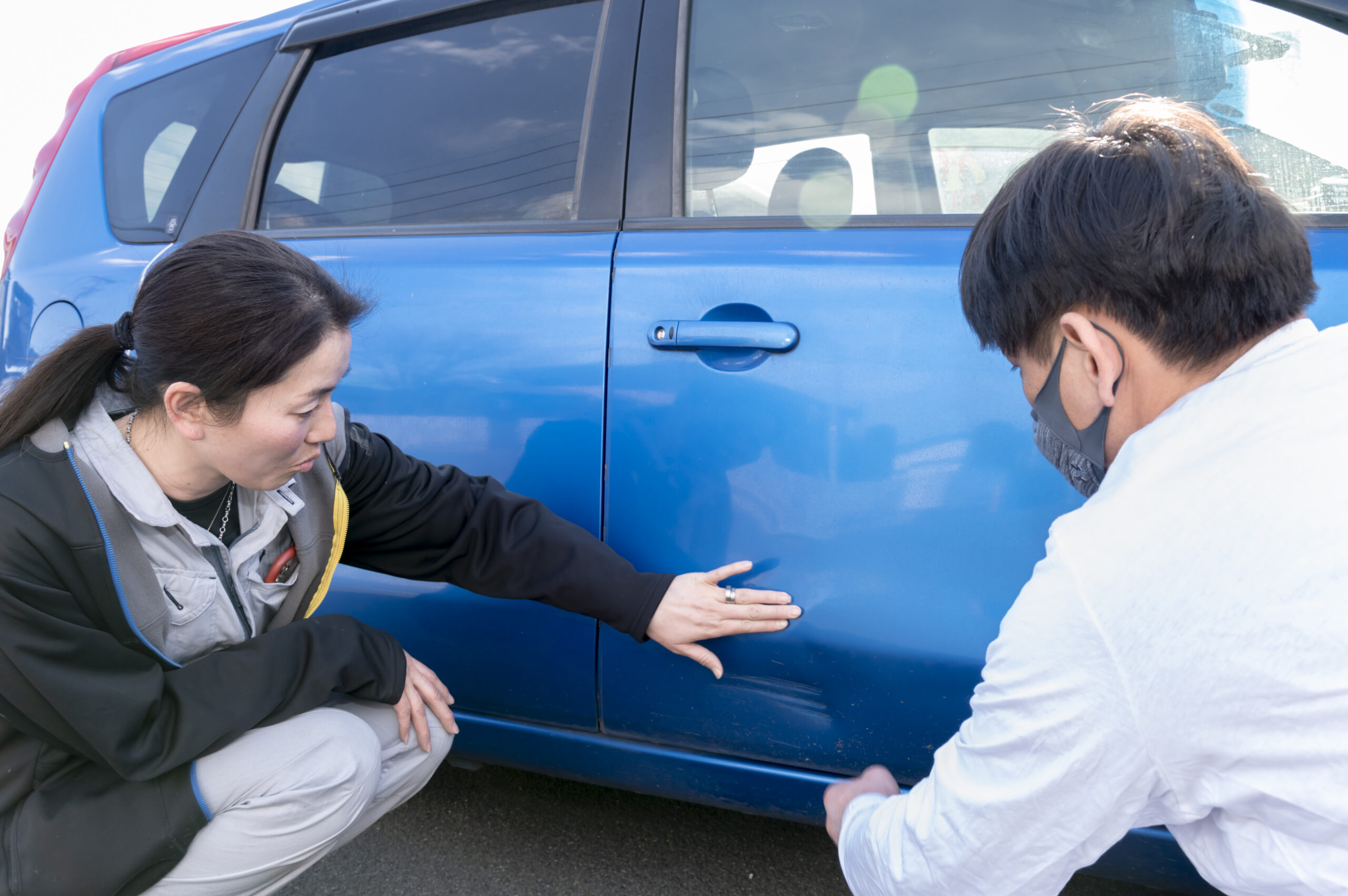 お車の状態確認